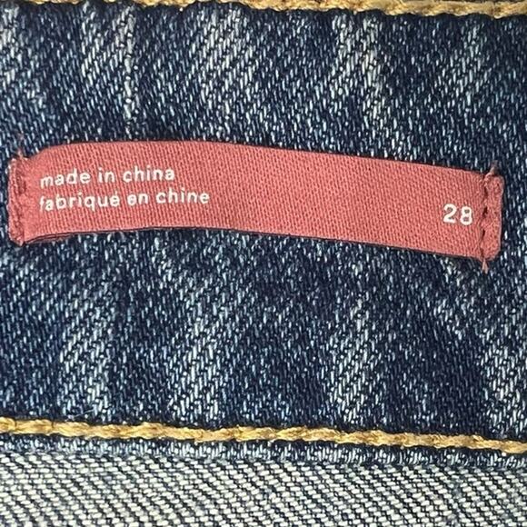 ANTHROPOLOGIE PILCRO The Borrowed Boyfriend Patchwork Jean 28 - Picture 8 of 16